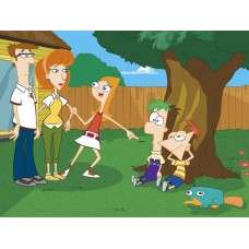 142649Z Phineas si Ferb imagine comestibila din vafa 29x20cm